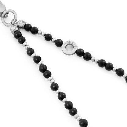 MAGEASY Beaded Wrist Strap + Strap Card - 360° Rotating Metal Buckle