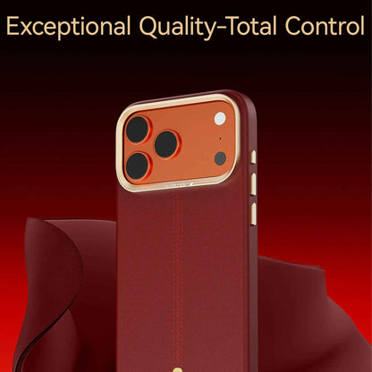 Raptic Urban Nano Case for iPhone 17 Pro Max - Exquisite Premium Leather Magsafe Compatible