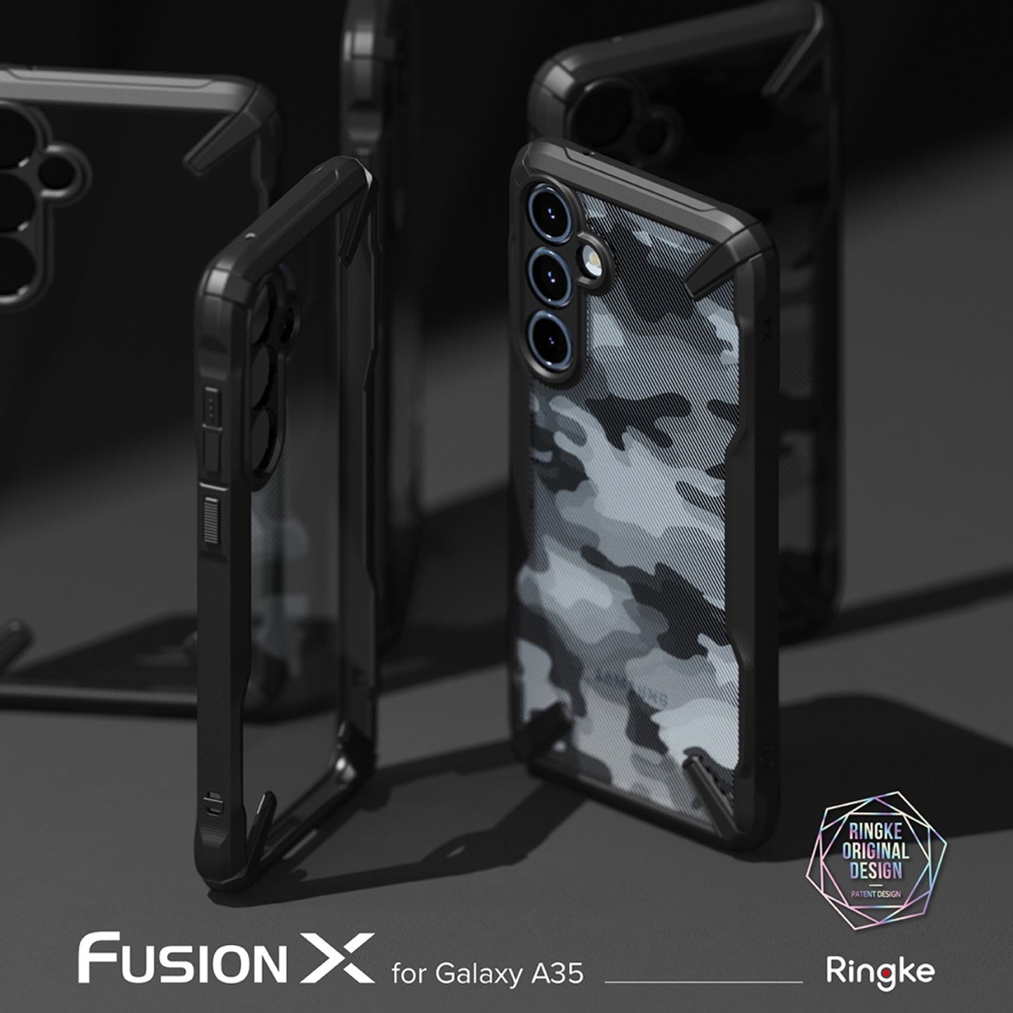 RINGKE Fusion X for Samsung Galaxy A35 / A55 Protective Grip Case