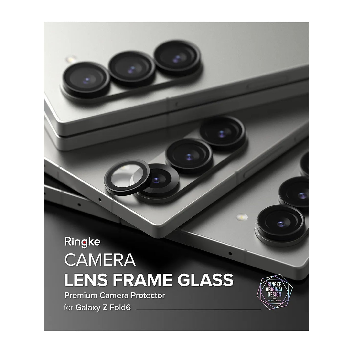 Ringke Camera Lens Protector Frame Glass for Samsung Galaxy Z Fold 6