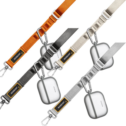 MAGEASY ROVER Utility Strap Dual Clip + Strap Card - Multiple Loops for Hands-free Carrying
