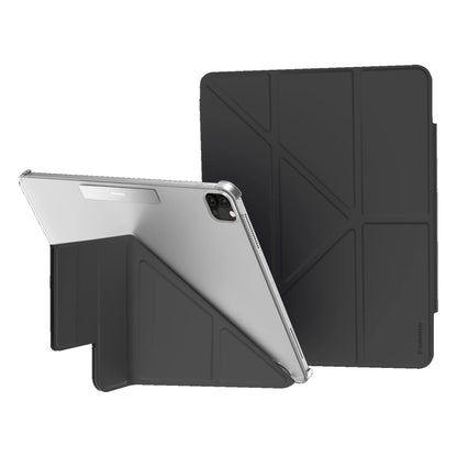 SwitchEasy Origami Nude Flexi-Folding Folio Clear Case for iPad Air 13" M4/M3/M2 (2026/2025/2024) / iPad Pro 12.9" (2022-2018)