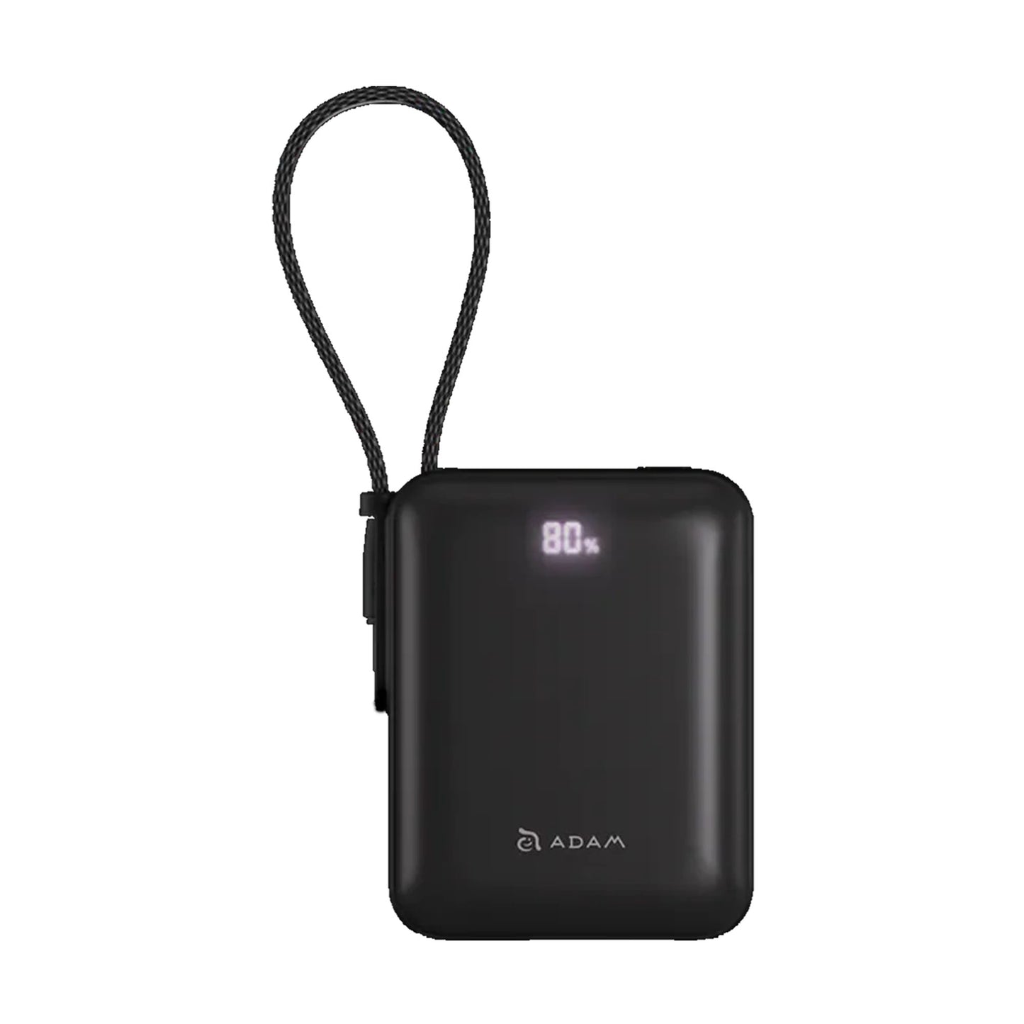 ADAM Elements VIONTA Q Ultra-Compact Power Bank with Built-in USB-C Cable 10000mAh CCC Certified
