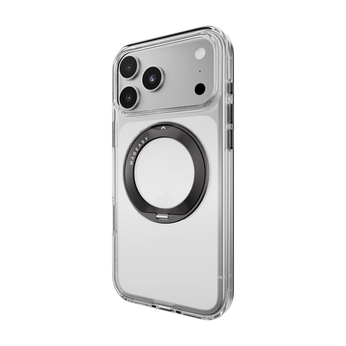 MAGEASY Bright 360 M Never Yellowing Protective Clear Magnetic Case for iPhone 18 Pro Max / 18 Pro / 17 Pro Max / 17 Pro