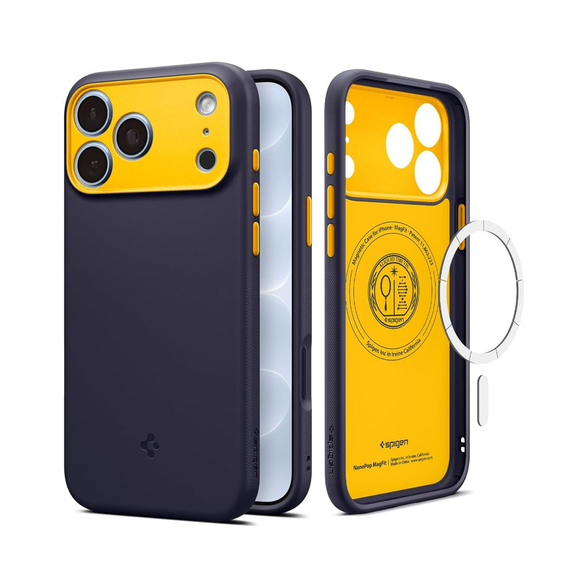 Spigen Nano Pop MagFit Silicone Magnetic Case for iPhone 18 Pro Max / 18 Pro / 17 Pro Max / 17 Pro with Camera Control Buttons