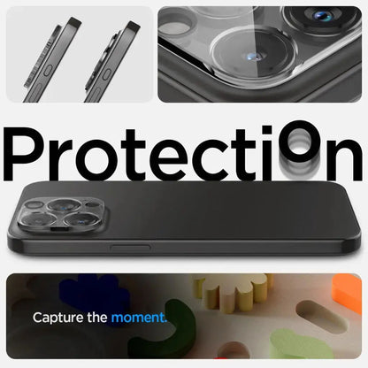 [2 PACK] Spigen Camera Lens Protector for iPhone 16 Pro Max / 16 Pro / 15 Pro Max / 15 Pro / 14 Pro Max / 14 Pro - Forexengineer -Malaysia