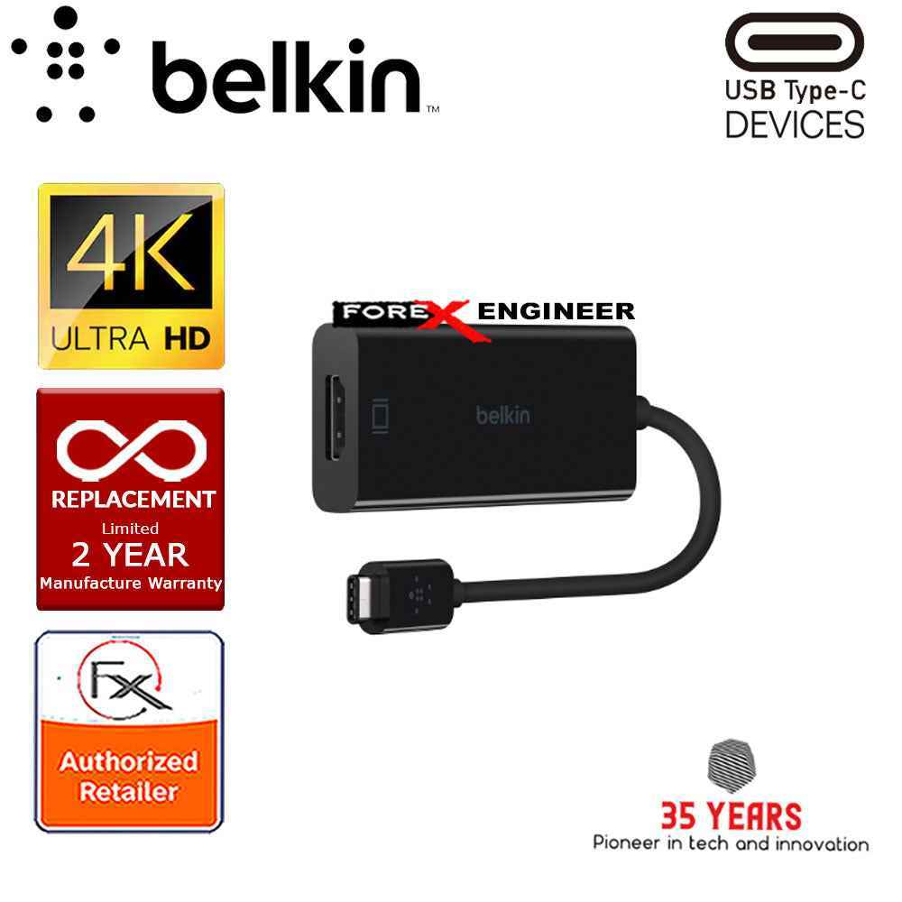 Belkin USB-C‚Ñ¢ to HDMI Adapter - support HDTV 4K.