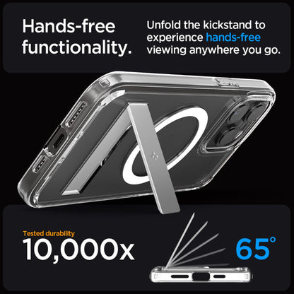 Spigen Ultra Hybrid S MagFit for iPhone 15 Series - With Kickstand and Magsafe Compatible - Forexengineer -Malaysia- 8809896749329-8809896750530-8809896749336