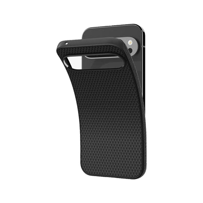 Spigen Liquid Air for Google Pixel 9 Pro XL / Pixel 9 Pro / Pixel 9 - Non-Slip Grip Case - Matte Black - Forexengineer -Malaysia