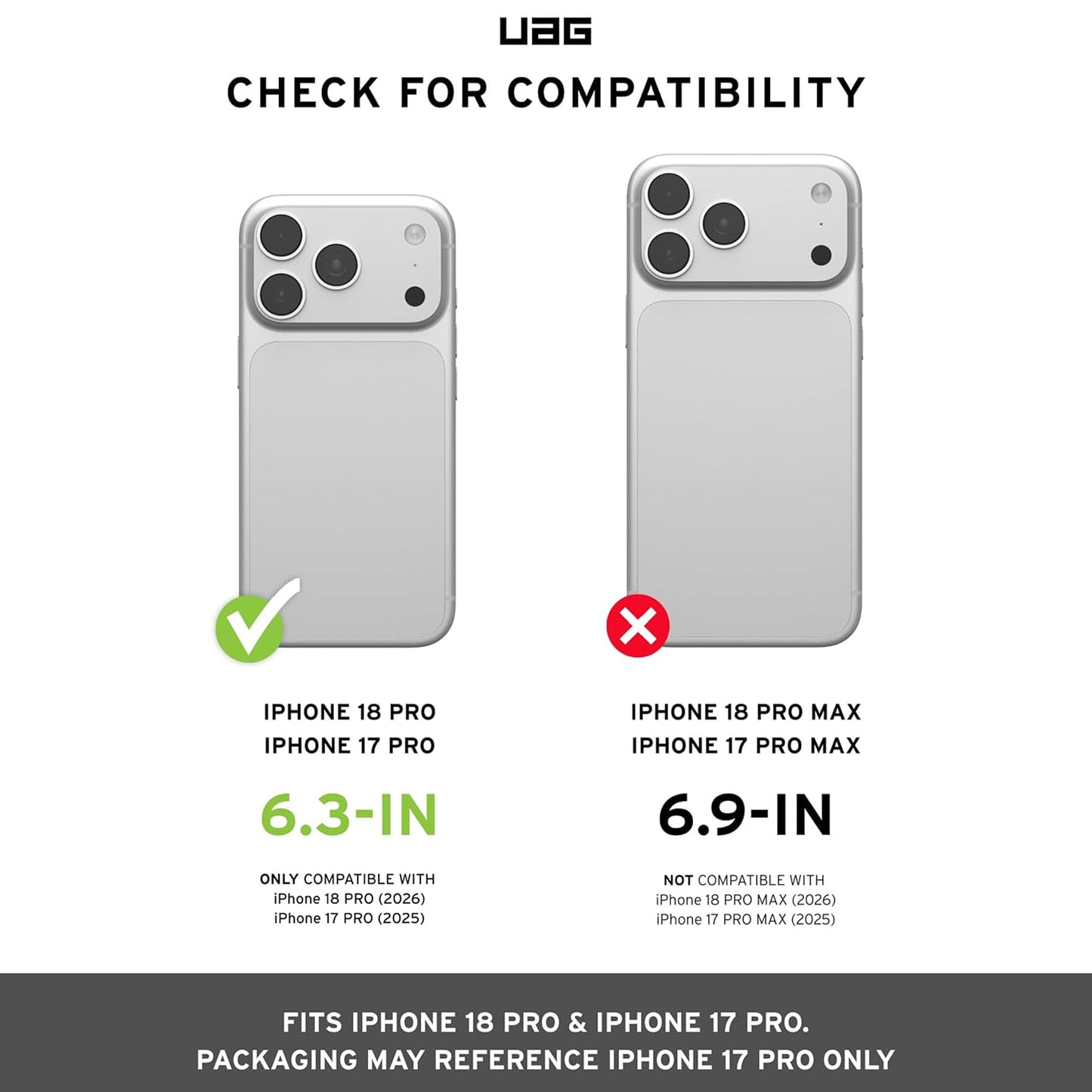 UAG Plyo Magnetic Case for iPhone 18 Pro Max / 18 Pro / 17 Pro Max / 17 Pro