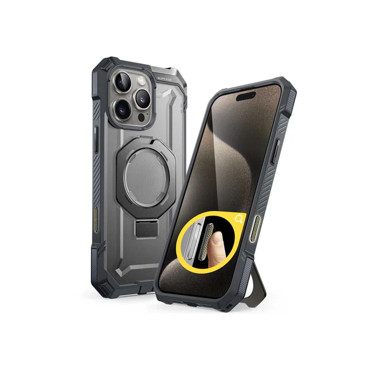 SUPCASE Unicorn Beetle Grip for iPhone 16 Series with Camera Control Button and Kickstand