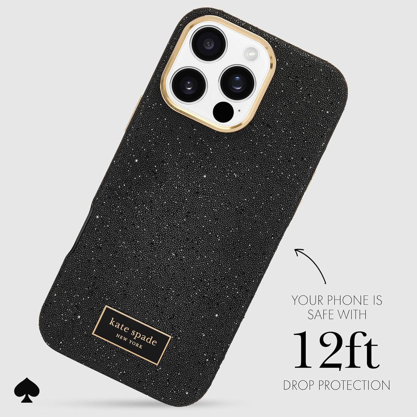 Kate Spade Crystal Pave Case for iPhone 16 Pro Max - Magsafe Compatible
