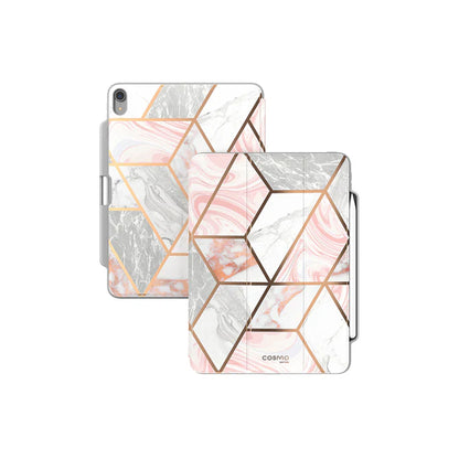 i-Blason Cosmo Case for iPad Air 11" / Air 13" ( 2024 ) M2 With Build In Built-in screen protector and Apple Pencil Holder - Marble - Forexengineer -Malaysia