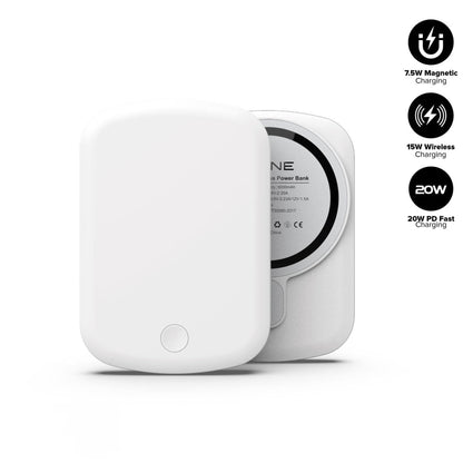 X.One Nano Magcharge Magnetic Wireless Powerbank 5,000 / 10,000 mAh with 20W PD3.0 USB-C Port - Forexengineer -Malaysia- 6487922225119-6487922226218-6487922225120-6487922226217