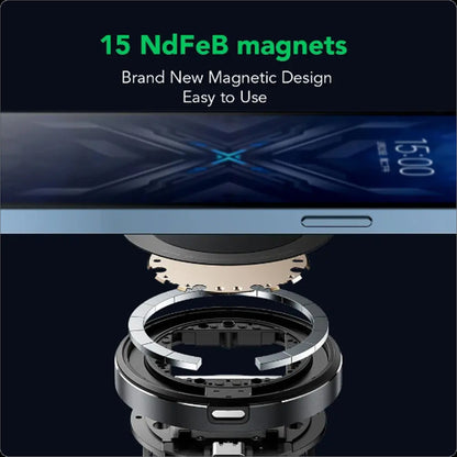 Black Shark Magnetic Cooler for Gaming , Fast Cooling , No Need Clip Magnetic Design - Forexengineer -Malaysia- 6971409206451