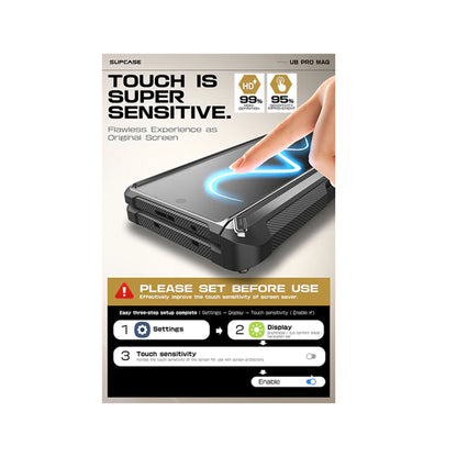 Supcase Unicorn Beetle MAG for Samsung Galaxy Z Fold 6 - Built-in Screen Tempered Glass and Magsafe Compatible - Forexengineer -Malaysia