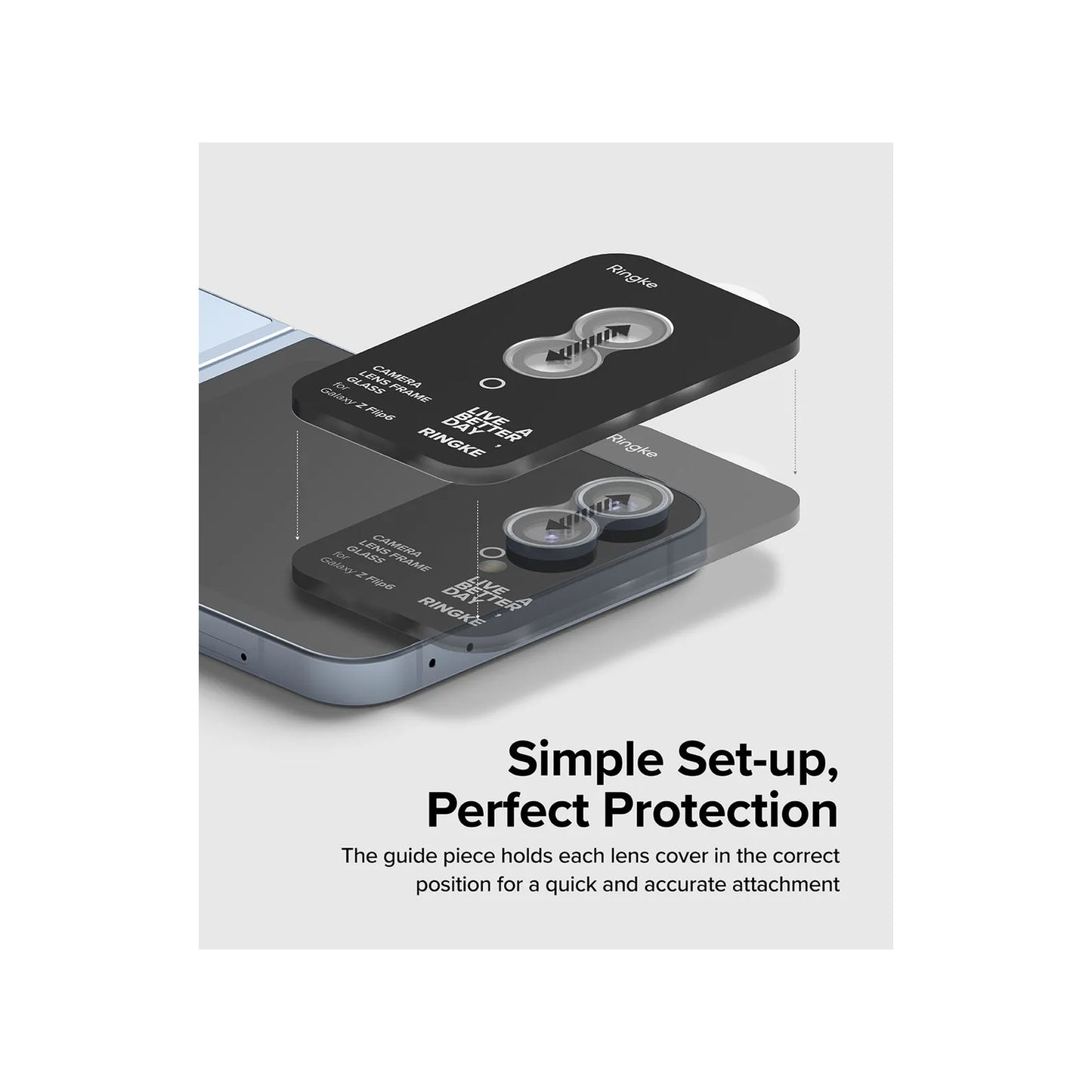 Ringke Camera Lens Protector Frame Glass for Samsung Galaxy Z Flip 6