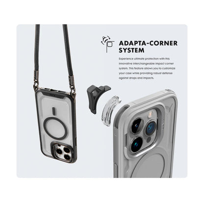 Laut Crystal Matter Case for iPhone 15 Series - Build-in Metal Ring Stand and MagSafe Compatible - Forexengineer -Malaysia