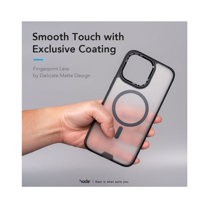 Hoda ROUGH Case Military Standard for iPhone 16 Series - Magsafe Compatible - Clear Matte - Forexengineer -Malaysia