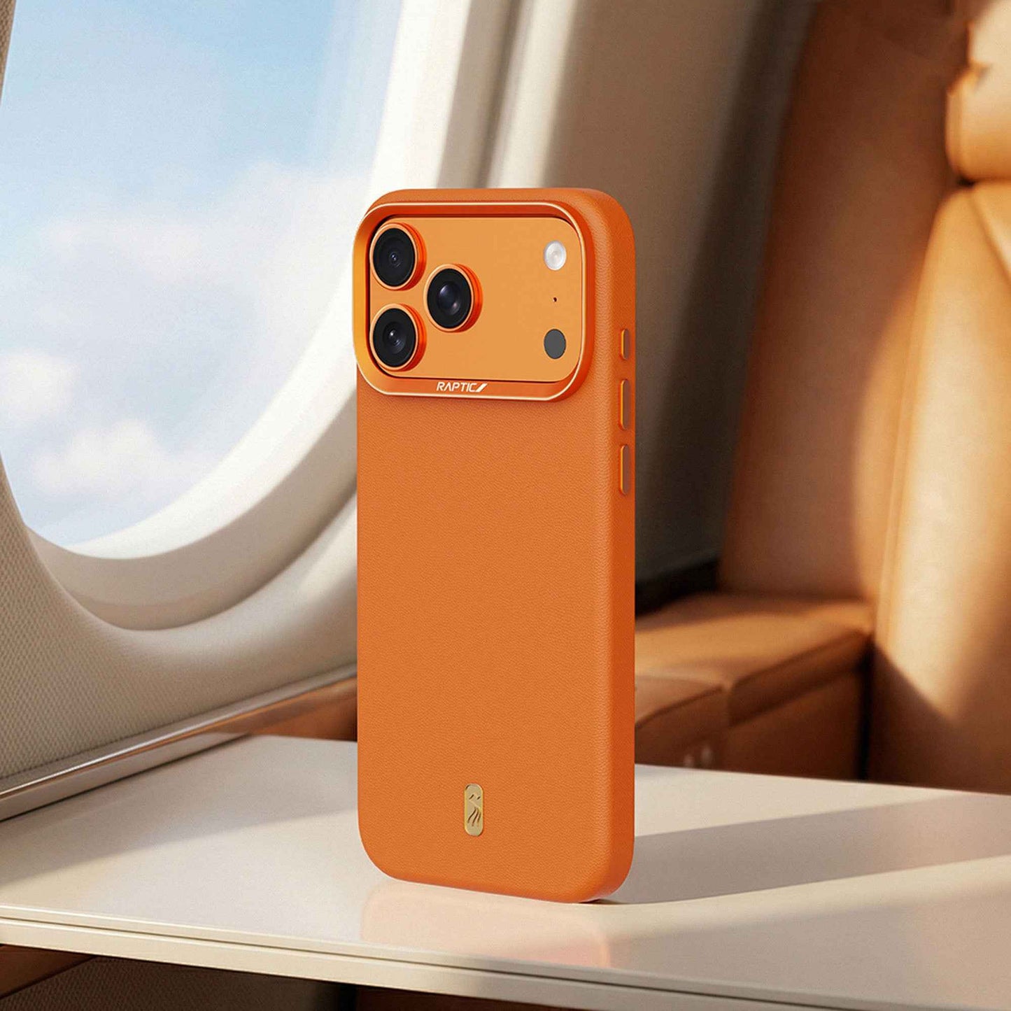 Raptic Urban Nano Case for iPhone 17 Pro Max - Exquisite Premium Leather Magsafe Compatible