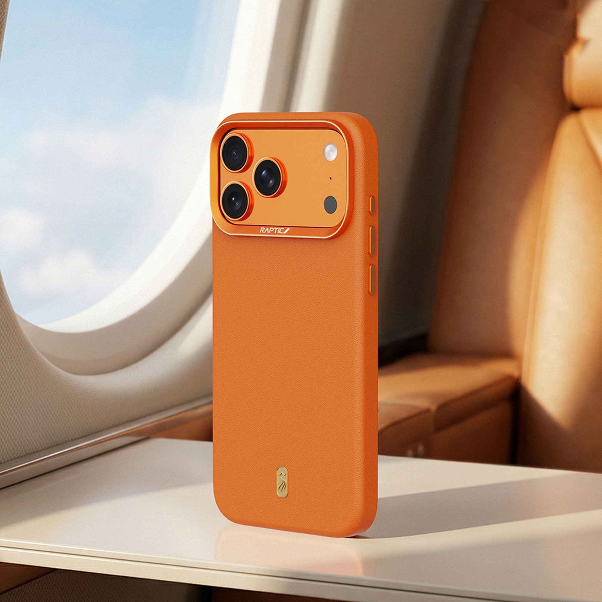 Raptic Urban Nano Case for iPhone 17 Pro Max - Exquisite Premium Leather Magsafe Compatible