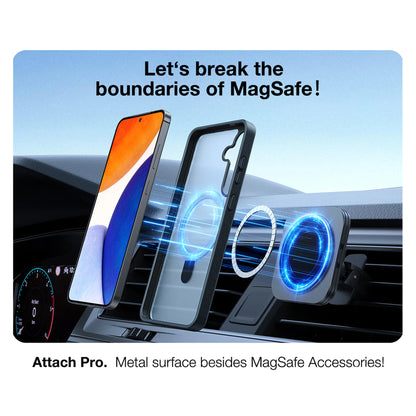 TORRAS Guardian UPRO Ostand Matte Case for Samsung S23 Ultra  - Magsafe Compatible with Stand - Forexengineer -Malaysia- 6938075671488