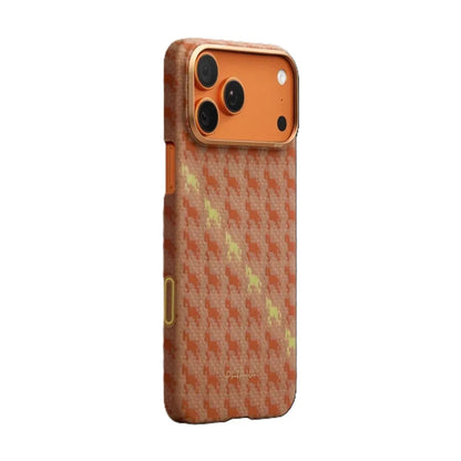 PITAKA Happiness Rides In Edge Case (PitaTap™) for iPhone 17 Pro Max / 17 Pro