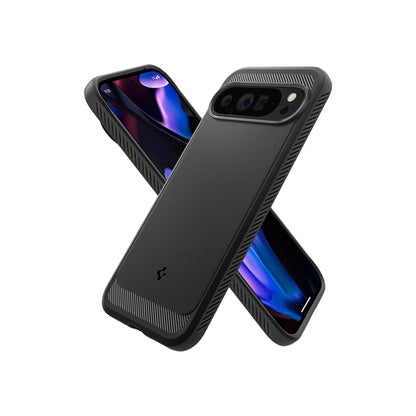 Spigen Rugged Armor for Google Pixel 9 Pro XL - Matte Black - Forexengineer -Malaysia