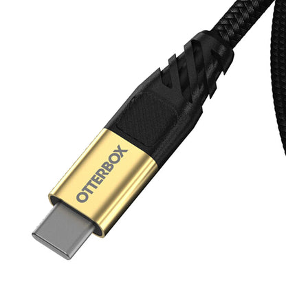 Otterbox USB-C to USB-C 3.2 ( Gen 1) PD 3.0 AMPs and 60W , 5 Gbps Data Transfer 1.8M Cable - Black Shimmer - Forexengineer -Malaysia- 840104243657
