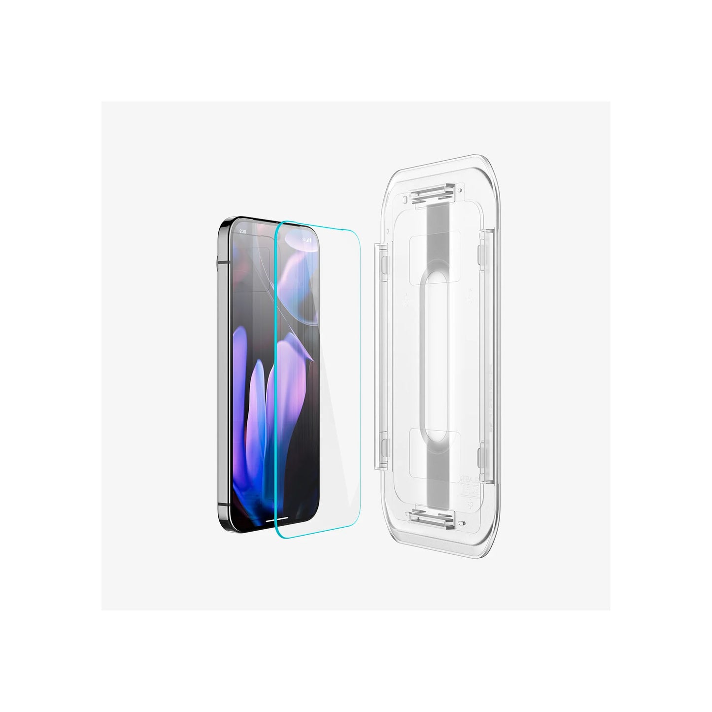 [2 Pack] Spigen GLAS.tR EZ Fit Tempered Glass Screen Protector for Google Pixel 9 Pro XL / Pixel 9 Pro / Pixel 9 - EZ Fit Tray Included - Clear