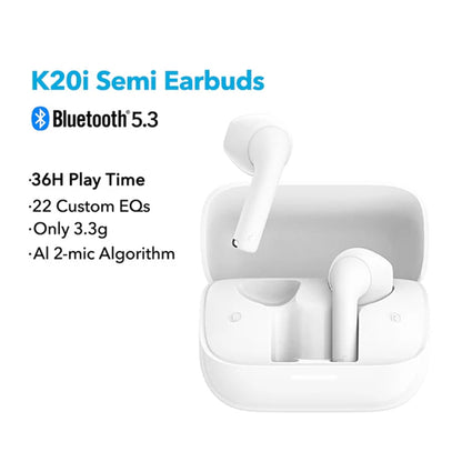 SOUNDCORE K20i By Anker Up to 36 hours Playtime with Clear Call Quality Wireless Bluetooth Earbuds