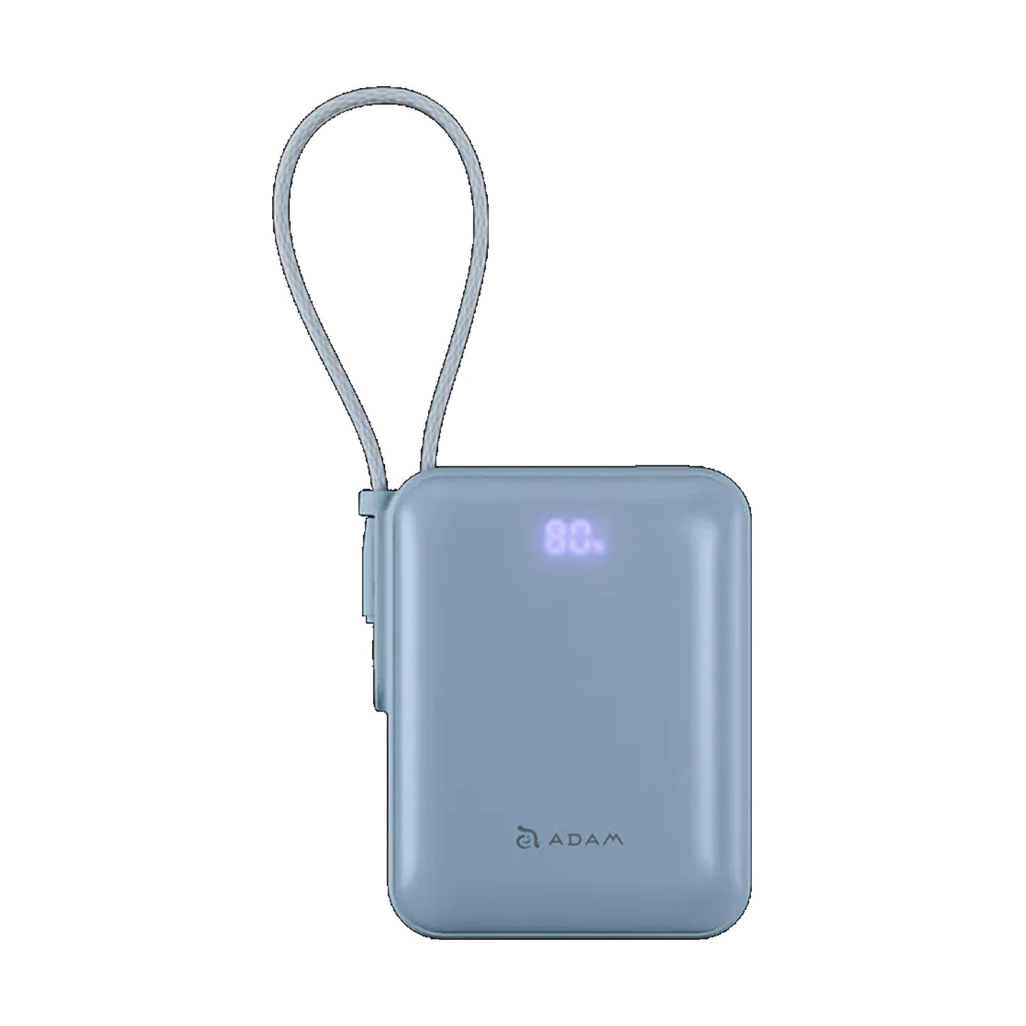 ADAM Elements VIONTA Q Ultra-Compact Power Bank with Built-in USB-C Cable 10000mAh CCC Certified