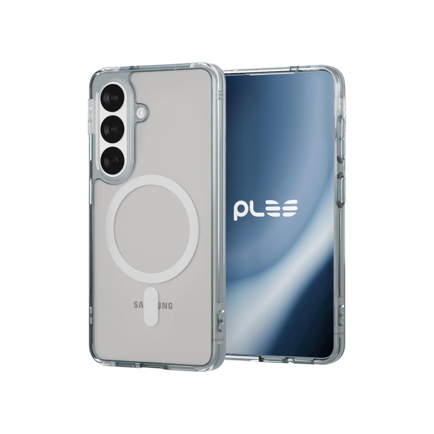 PLES Lepi Air Layer Magnetic Case for Samsung Galaxy S26 Series - Dual-Line Air Layer Bumper Protection