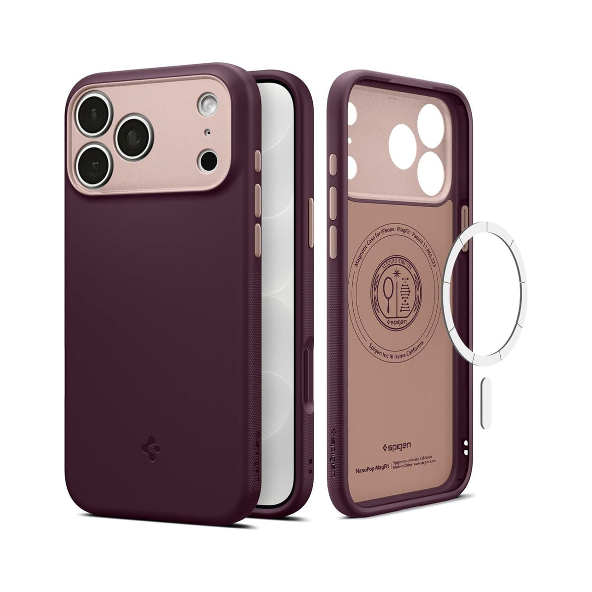 Spigen Nano Pop MagFit Silicone Magnetic Case for iPhone 18 Pro Max / 18 Pro / 17 Pro Max / 17 Pro with Camera Control Buttons