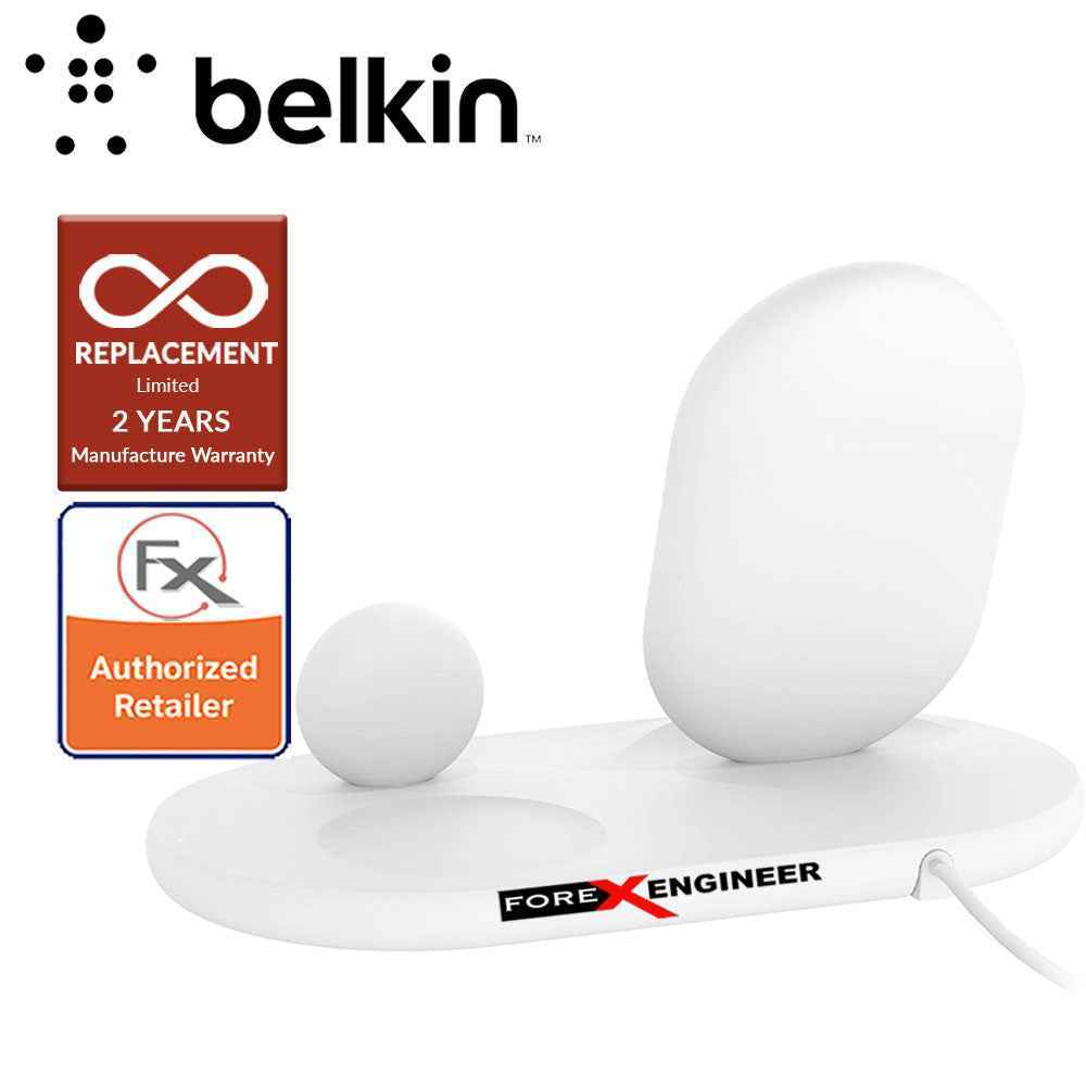 Belkin BOOST‚ÜëCHARGE‚Ñ¢ 3-in-1 Wireless Charger for Apple Devices (Barcode : 745883795741 ).