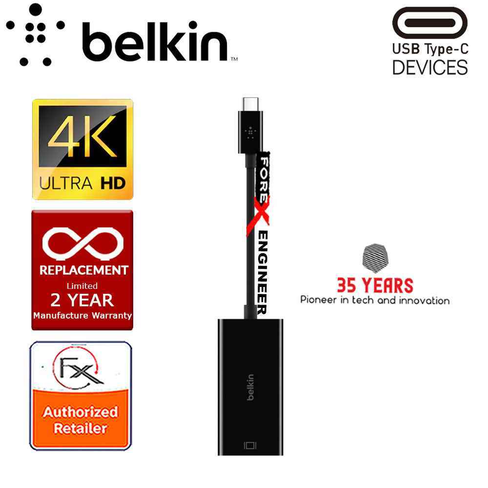 Belkin USB-C‚Ñ¢ to HDMI Adapter - support HDTV 4K.