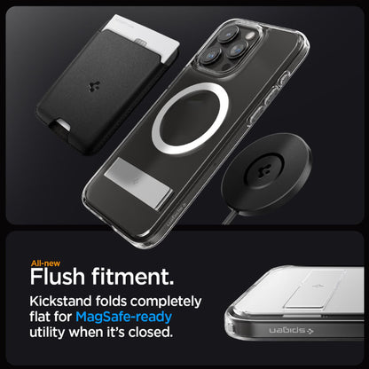 Spigen Ultra Hybrid S MagFit for iPhone 15 Series - With Kickstand and Magsafe Compatible - Forexengineer -Malaysia- 8809896749329-8809896750530-8809896749336