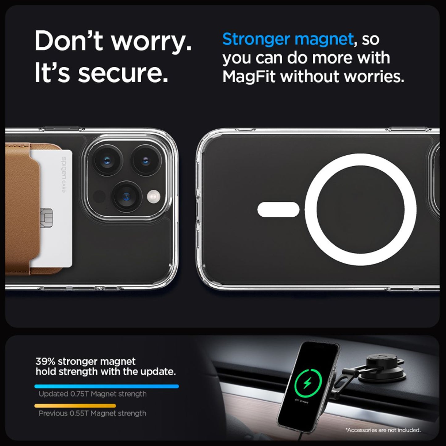 Spigen Ultra Hybrid MagFit for iPhone 15 Series - With Kickstand and Magsafe Compatible