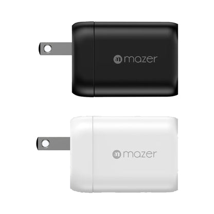 Mazer Prestige GaN Mini 60W Dynamic Power Wall Adaptor Charger Fast Charging ( 2 Ports )
