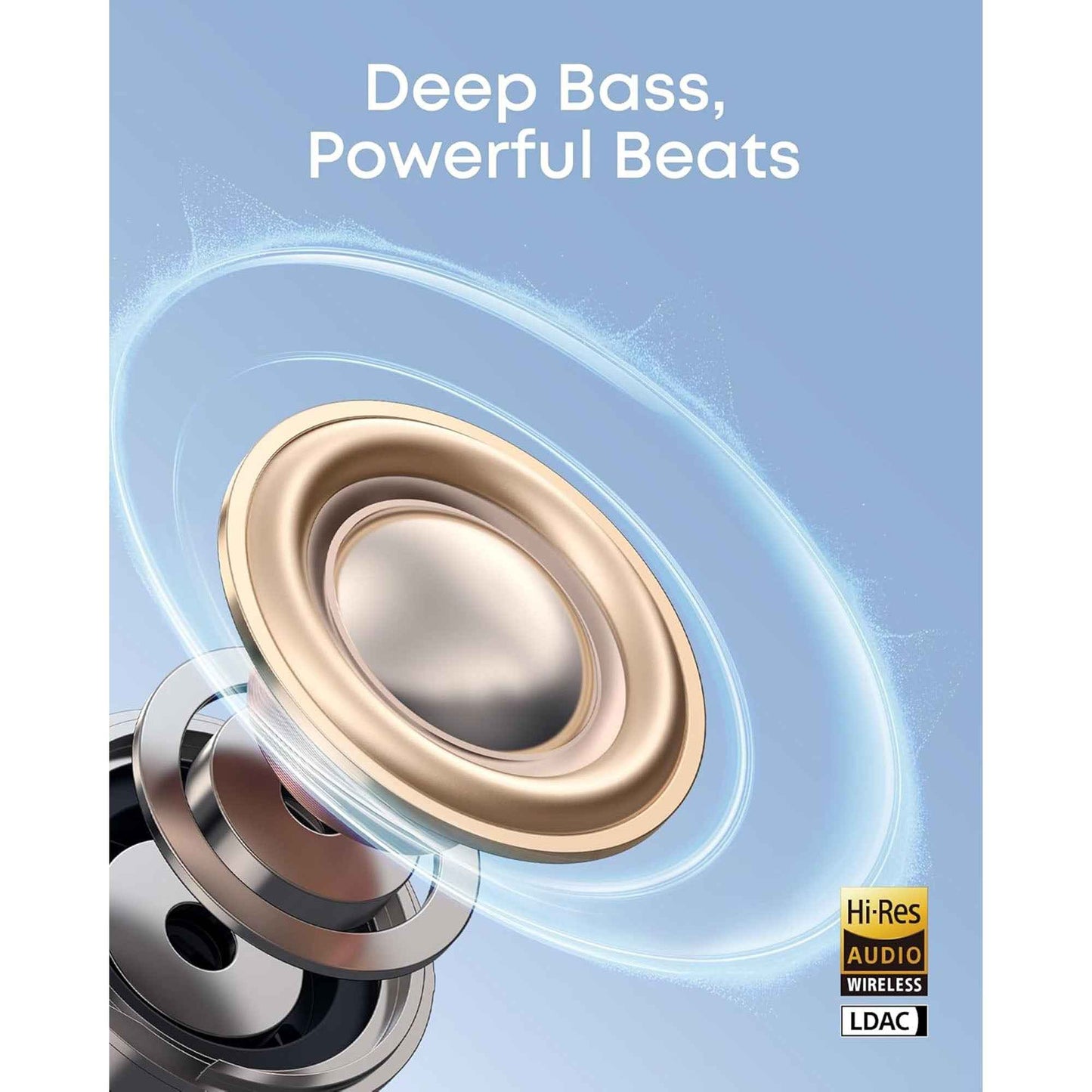 SOUNDCORE C50i By Anker Comfortable Clip on Earbuds with Powerful Bass