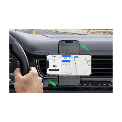 Mazer MagTap Powerful Magnetic Air Vent Car Mount - MagSafe Compatible (Non Charging) - Forexengineer -Malaysia