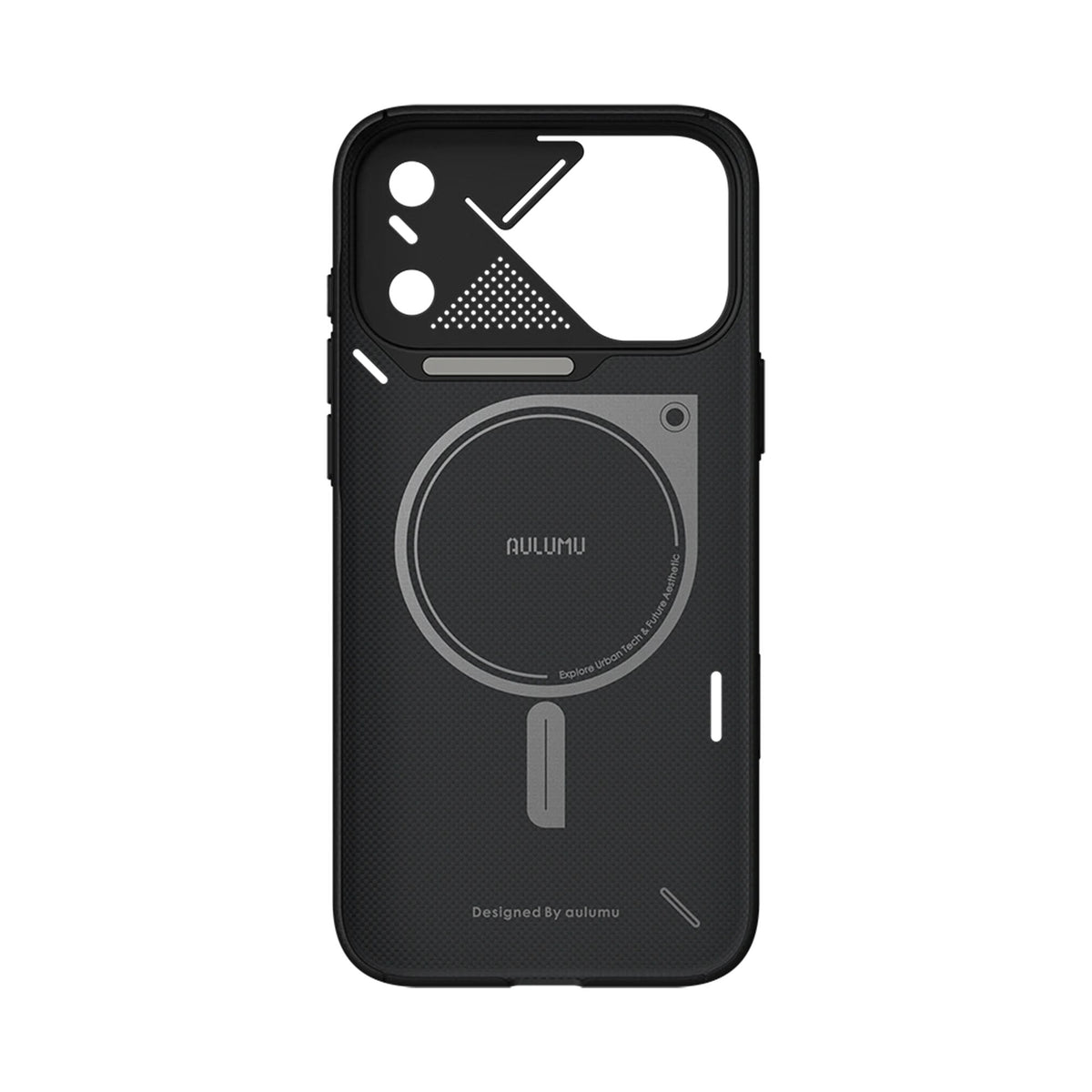 AULUMU A18 Aramid Fiber Particle Magnetic Case for iPhone 18 Pro Max / 18 Pro / 17 Pro Max / 17 Pro