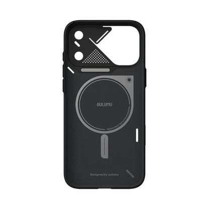 AULUMU A18 Aramid Fiber Particle Magnetic Case for iPhone 18 Pro Max / 18 Pro / 17 Pro Max / 17 Pro
