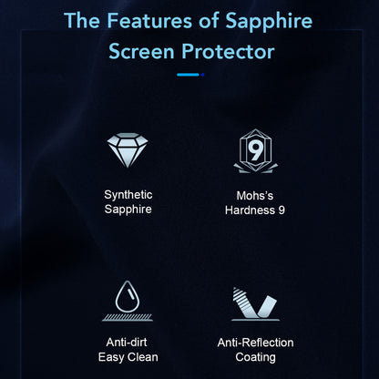 Hoda Sapphire Lens Protector for Samsung Z Flip 5 / Z Fold 5 - Flamed Titanium - Forexengineer -Malaysia- 4711441975616-4711441975630