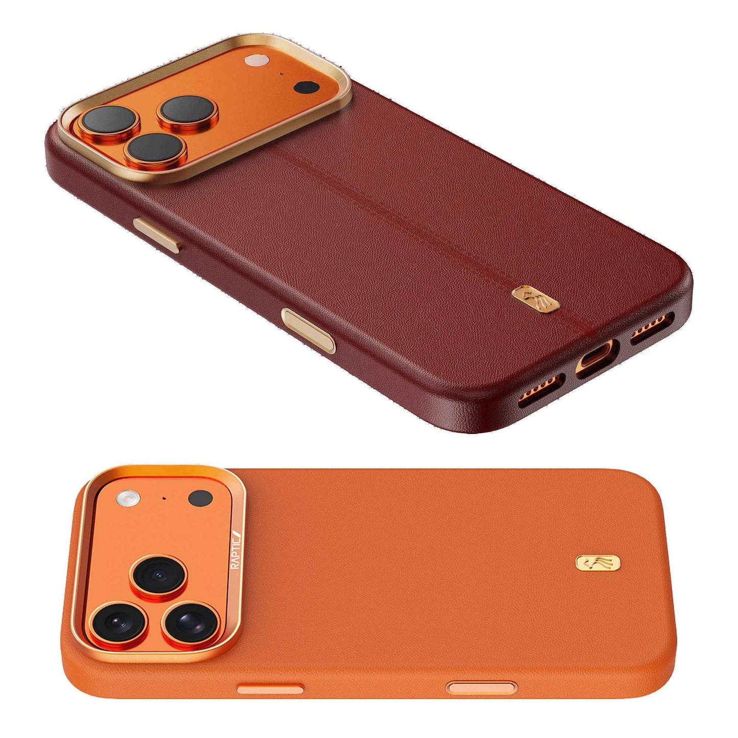 Raptic Urban Nano Case for iPhone 17 Pro Max - Exquisite Premium Leather Magsafe Compatible