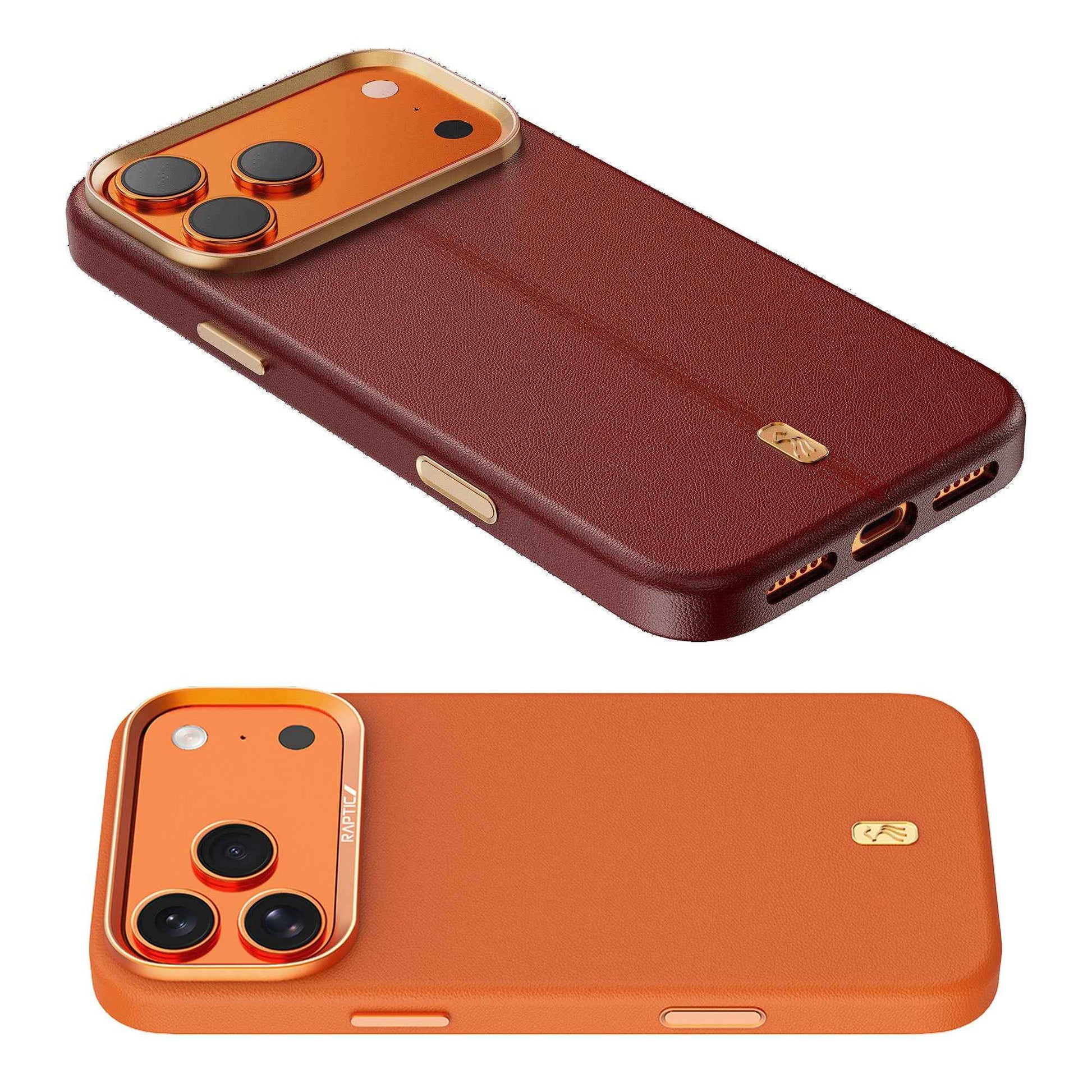 Raptic Urban Nano Case for iPhone 17 Pro Max - Exquisite Premium Leather Magsafe Compatible
