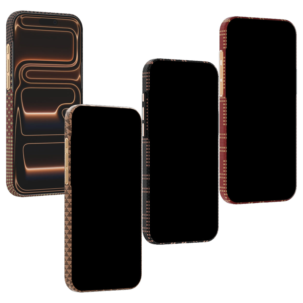 RAPTIC Aramid Skin Magnetic Case for iPhone 18 Pro Max / 18 Pro / 17 Pro Max / 17 Pro with Camera Control Buttons
