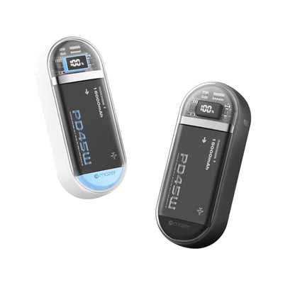 Mazer PowerCharge Link 1545 - Built-in Lightning & USB-C Cables 15000mAh Power Bank - Black - Forexengineer -Malaysia
