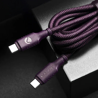 Caudabe ChargeFlex Cable PD 100W for USB-C to USB-C / USB-C to Lightning - 2 Meters - Forexengineer -Malaysia- 602573784709-672975694609-658580974992-658580975005