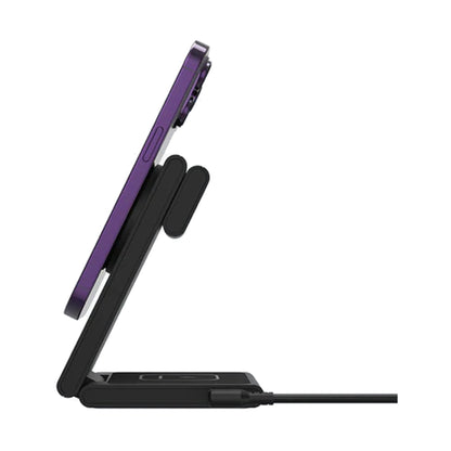 MAZER Mag Trifold Magnetic & Qi2 3-in-1 Foldable Wireless Charger - MagSafe Compatible - Forexengineer -Malaysia